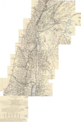 Rumsey's Map of Jerusalem