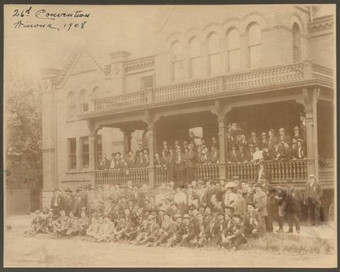 Twenty-sixth annual convention, Minnesota State Federation of Labor at the Philharmonic Hall, Winona.