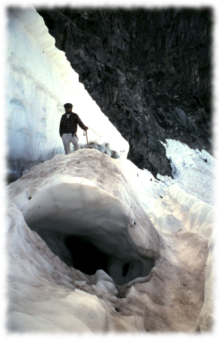 On The Kuna Glacier