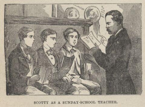 Scotty as a Sunday School Teacher