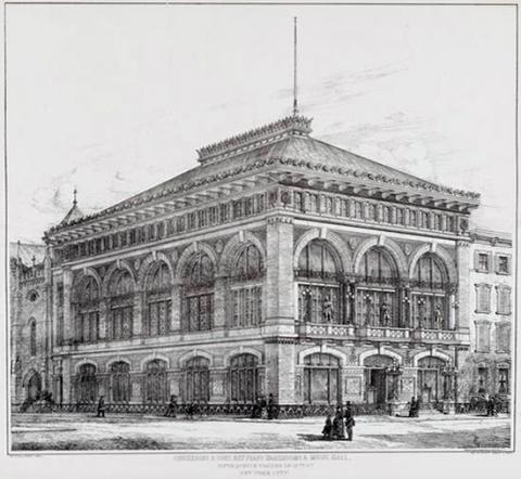 Chickering Hall, 1880