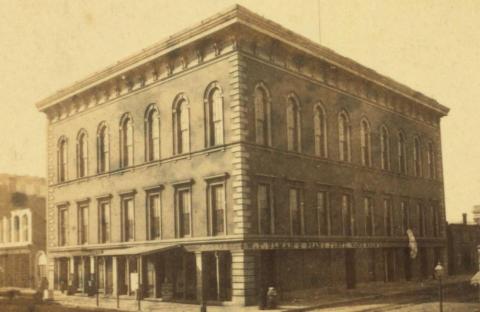 Mercantile Library Hall, ca. 1870