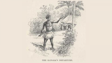 The Kanaka's Departure