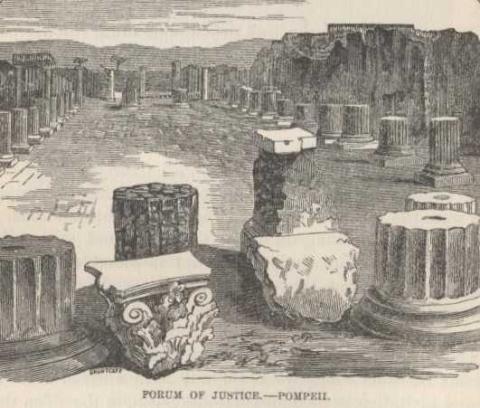 Forum of Justice - Pompeii